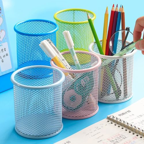 得力9153圆形笔筒 桌面收纳的艺术与实用之选